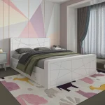 تخت خواب دونفره اعیان مدل FH709 سایز 160x200 سانتی متر
