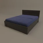 تخت خواب دو نفره اعیان مدل FH303 سایز 160x200 سانتی متر - Image 4
