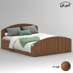تخت خواب ملامینه دو نفره اعیان مدل FH973 سایز 160x200 سانتی متر - Image 6