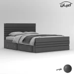 تخت خواب ملامینه دو نفره اعیان مدل FH860 سایز 160x200 سانتی متر (فروش ویژه) - Image 3