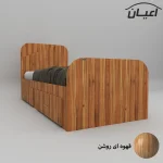 تخت خواب یکنفره اعیان مدل FH546 سایز 90x200 سانتی متر - Image 8