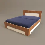 تخت خواب دو نفره اعیان مدل FH303 سایز 160x200 سانتی متر - Image 8