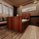 تخت خواب یکنفره اعیان مدل FH400 سایز 90x200 سانتی متر - Image 11