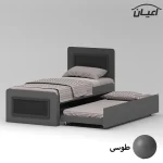 تخت خواب ملامینه یک نفره اعیان مدل FH895 سایز 90x200 سانتی متر - Image 4