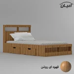 تخت خواب یکنفره اعیان مدل FH704 - Image 4
