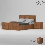 سرویس خواب دونفره اعیان مدل FH864 سایز 160x200 سانتی متر  مجموعه سه عددی - Image 12