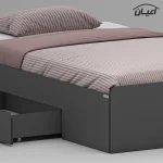 تخت خواب ملامینه یک نفره اعیان مدل FH968 سایز 120x200 سانتی متر - Image 10