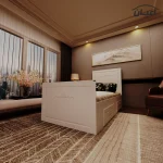 تخت خواب یکنفره اعیان مدل FH400 سایز 90x200 سانتی متر - Image 6