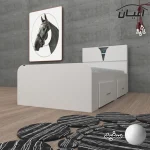 تخت خواب یکنفره اعیان مدل FH509 سایز 120x200 سانتی متر - Image 6