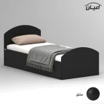 تخت خواب ملامینه یک نفره اعیان مدل FH971 سایز 90x200 سانتی متر - Image 7