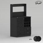 کنسول اعیان مدل کافه بار کد FH939 طول 80 سانتی متر - Image 4