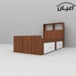تخت خواب یکنفره اعیان مدل FH275 سایز 90x200 سانتی متر - Image 5