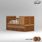 تختخواب کودک اعیان مدل FH902 سایز 180×80 سانتی متر - Image 2
