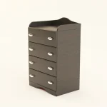 سرویس تخت و کمد کودک و نوزاد اعیان مدل FH330 - Image 13