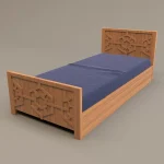 تخت خواب یکنفره مدل FH301 سایز 206x96 سانتی متر - Image 9