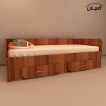 تخت خواب یکنفره اعیان مدل FH367 سایز 80x180 سانتی متر - Image 4