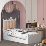 تخت خواب ام دی اف اعیان مدل FH957 سایز 80x180 سانتی متر