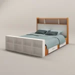 تخت خواب دو نفره اعیان مدل FH337 سایز 160x200 سانتی متر - Image 8