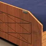 تخت خواب دونفره اعیان مدل FH300 سایز 160x200 سانتی متر - Image 4