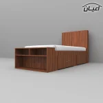 تخت خواب یکنفره مدل FH295 سایز 96x235 سانتی متر - Image 3