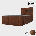 تخت خواب یکنفره اعیان مدل FH618 - Image 3