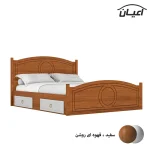 تخت خواب دونفره اعیان مدل FH673 - Image 5