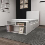 تخت خواب یکنفره اعیان مدل FH295 سایز 90x200 سانتی متر