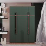 کمد لباس اعیان مدل FH965 طول 160 سانتی متر مجموعه چهار عددی
