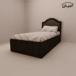 تخت خواب یکنفره اعیان مدل FH370 سایز 90x200 سانتی متر - Image 6