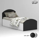 تخت خواب ملامینه یک نفره اعیان مدل FH970 سایز 80x180 سانتی متر - Image 4