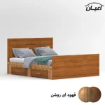 تخت خواب دونفره اعیان مدل FH402 سایز 160x200 سانتی متر - Image 3