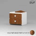 میز پاتختی اعیان مدل FH828 - Image 5