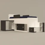 تخت خواب یکنفره مدل FH285 سایز 165x245 سانتی متر - Image 6