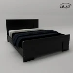 تخت خواب دونفره اعیان مدل FH364 سایز 160x200 سانتی متر - Image 5