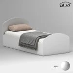 تخت خواب ملامینه یک نفره اعیان مدل FH971 سایز 90x200 سانتی متر - Image 4