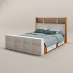 تخت خواب دو نفره اعیان مدل FH337 سایز 160x200 سانتی متر - Image 7