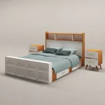 تخت خواب دو نفره اعیان مدل FH337 سایز 160x200 سانتی متر - Image 6