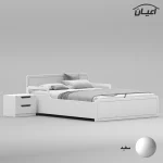 ست تخت خواب دو نفره اعیان مدل FH776 سایز 160x200 سانتی متر مجموعه سه عددی - Image 4