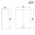 کابینت آشپزخانه اعیان مدل FH CM17  | گارانتی اصالت و سلامت فیزیکی کالا - Image 4