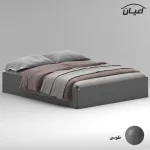 تخت خواب ملامینه دو نفره اعیان مدل FH943 سایز 160x200 سانتی متر - Image 3