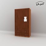 کمد لباس کودک اعیان مدل FH481 طرح تدی - Image 6