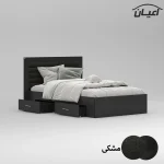 تخت خواب یک نفره اعیان مدل FH831 سایز 120x200 سانتی متر - Image 8