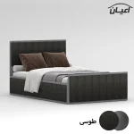 تخت خواب یک نفره اعیان مدل FH851 سایز 120x200 سانتی متر - Image 4