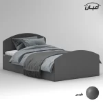 تخت خواب ملامینه یک نفره اعیان مدل FH972 سایز 120x200 سانتی متر - Image 3