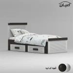 تخت خواب نوجوان اعیان مدل FH904 سایز 80x180 سانتی متر - Image 5