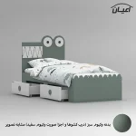 تخت خواب نوجوان اعیان مدل FH839 سایز 80x180 سانتی متر - Image 11