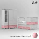 سرویس خواب کودک و نوزاد  اعیان مدل FH908 مجموعه سه عددی - Image 4