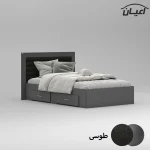 تخت خواب یک نفره اعیان مدل FH831 سایز 120x200 سانتی متر - Image 4