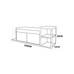 میز تلویزیون اعیان مدل FH228 - Image 5
