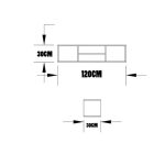 میز تلویزیون اعیان مدل FH261 - Image 9
